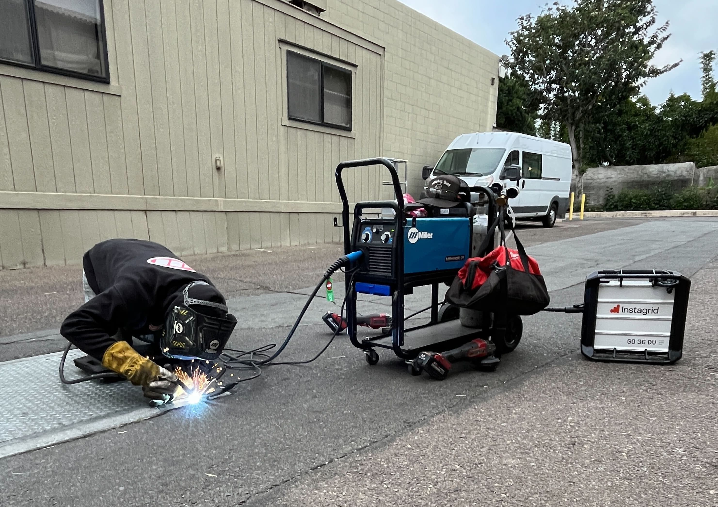 MIG welding