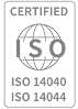 Certified ISO logo